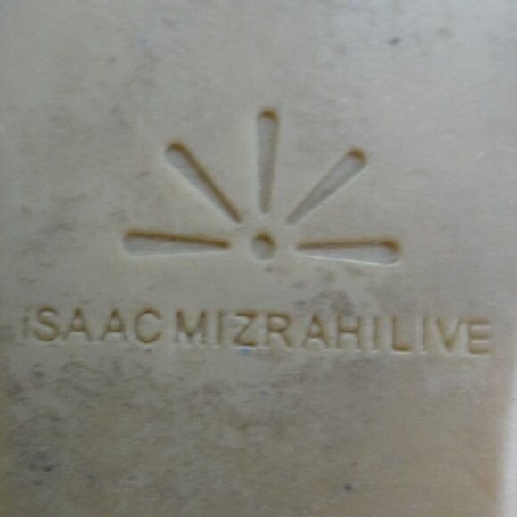 Isaac Mizrahi Live Pink Snake Skin Style Flats 7.5 - Picture 6 of 8